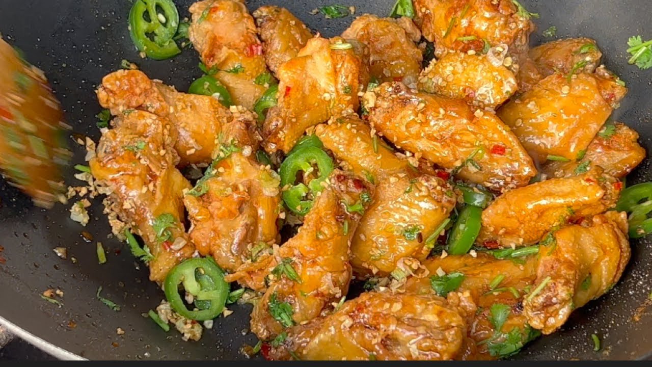 Cánh Gà Chiên Nước Mắm Món Ăn Chơi Ngon Ơi Là Ngon  - Vietnamese Fish Sauce Chicken Wings