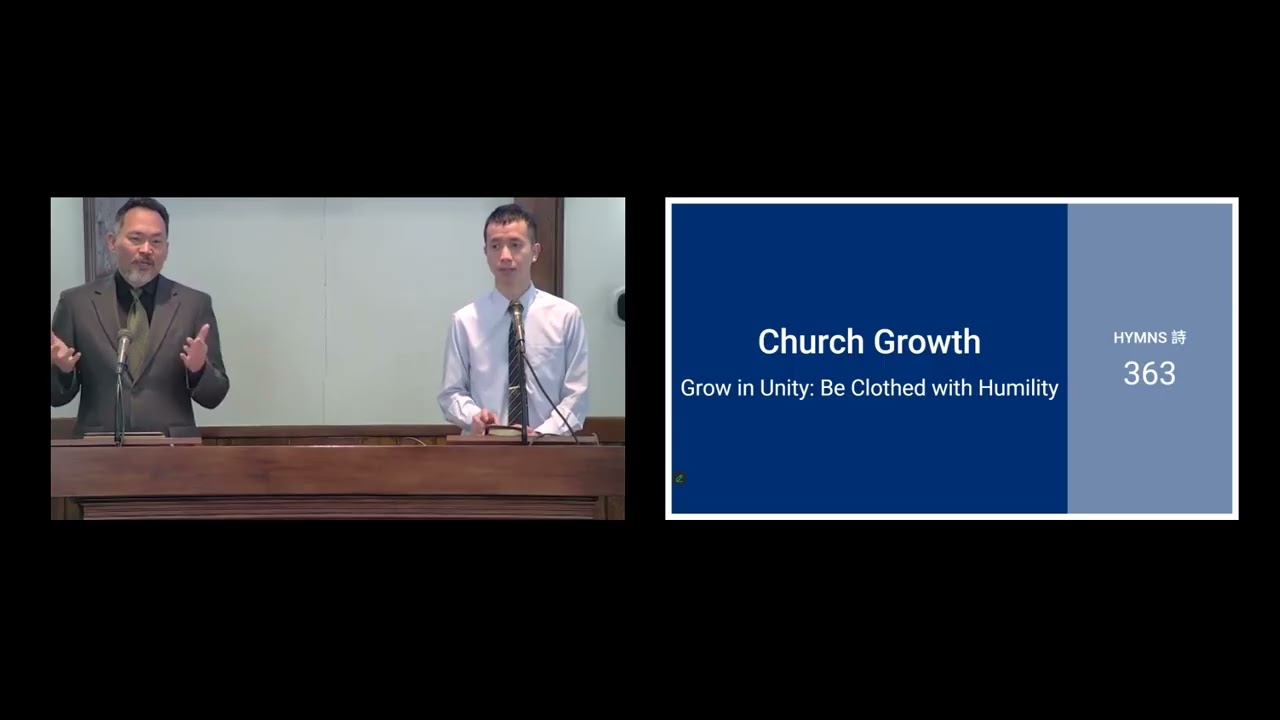 Church Growth( Be Clothed with Humility)