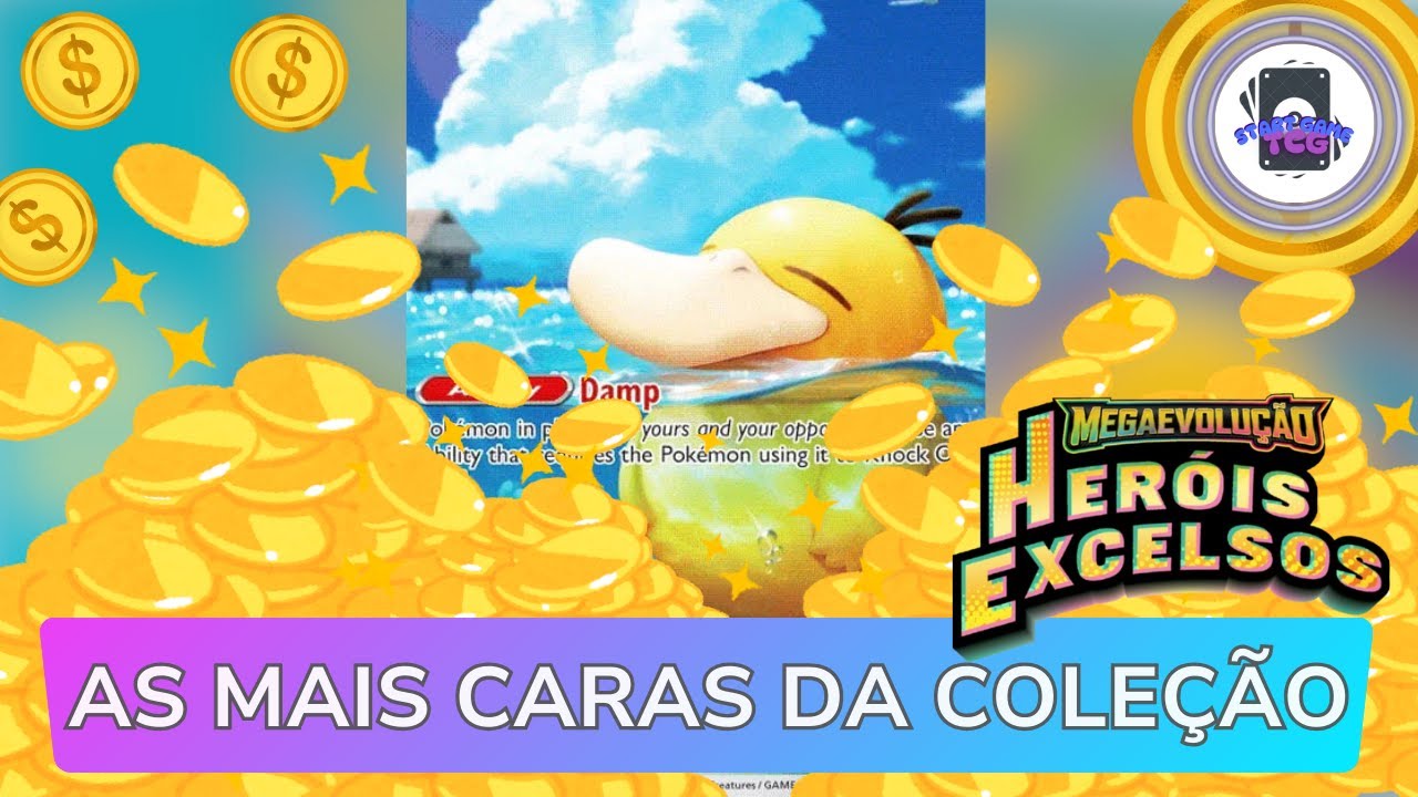 Abrindo pacotinhos? Descubra as cartas que valem uma fortuna! Heróis Excelsos - Pokémon TCG
