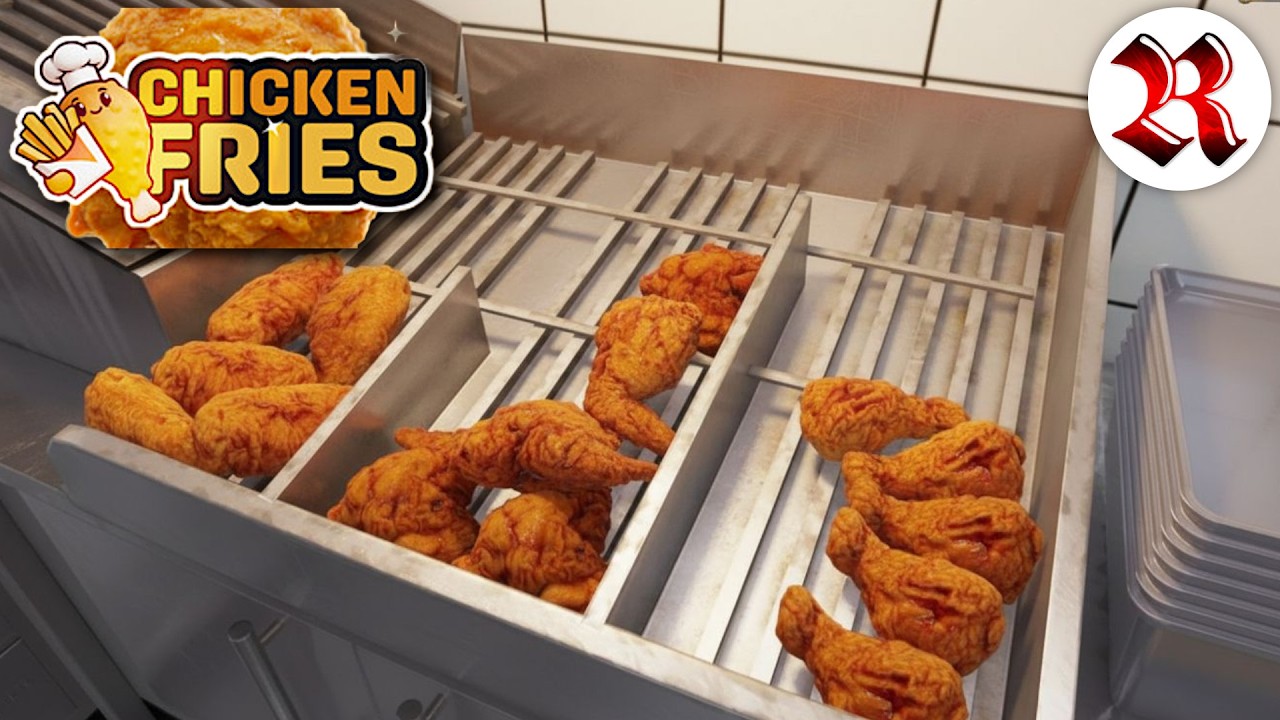 Chicken Fries | RELEASE DAY | Chicken Fast Food Restaurant Simulator Looks Delicious!
