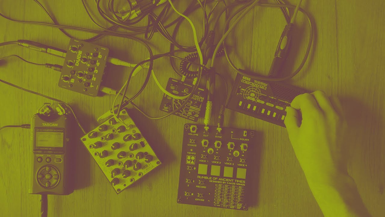 Multicassa + Kastle Drum + Soma ROAT + Monotron Delay jam