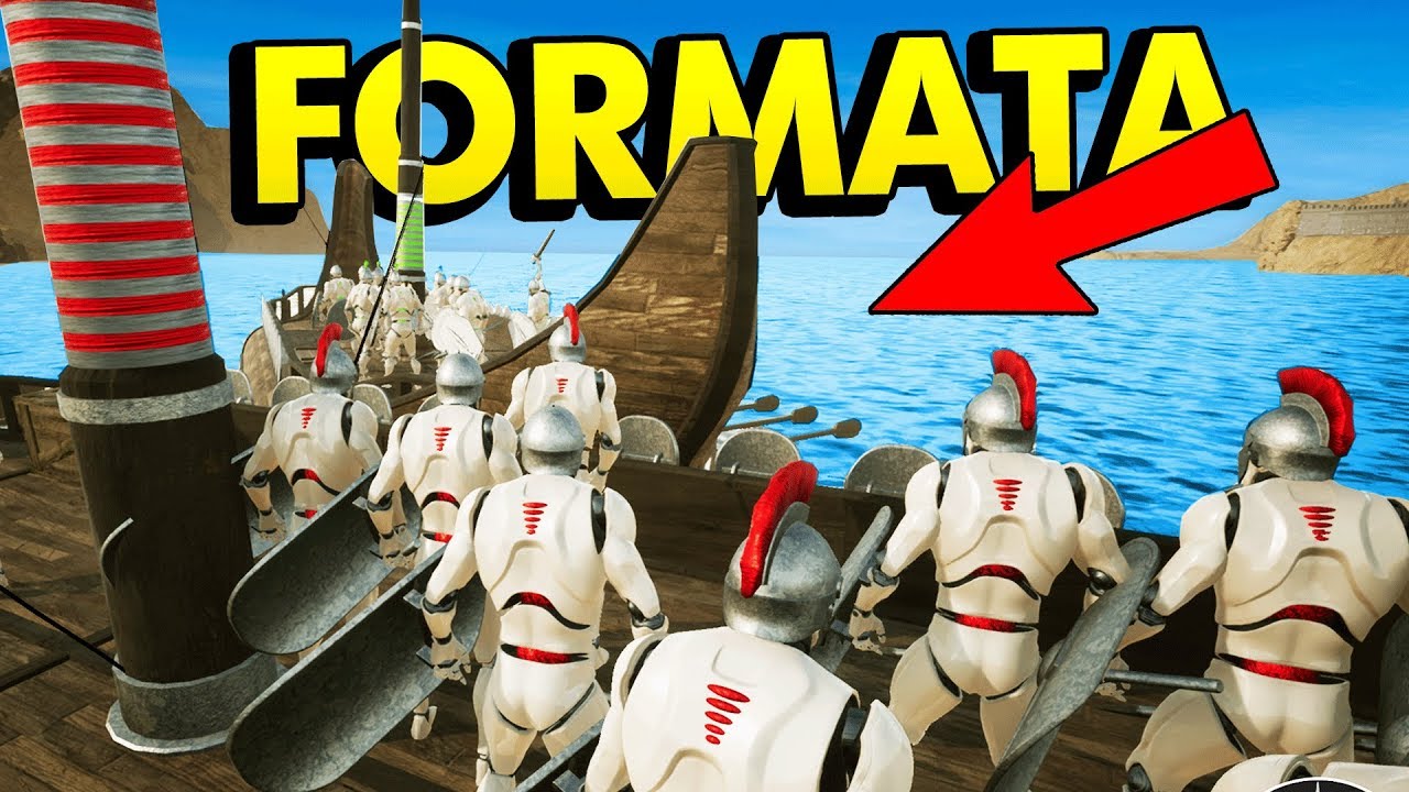 BOAT vs BOAT ON THE FORMATA OCEAN (Formata Funny Gameplay)