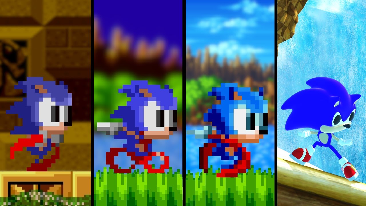 Evolution Of Chibi Sonic (1991- 2025)