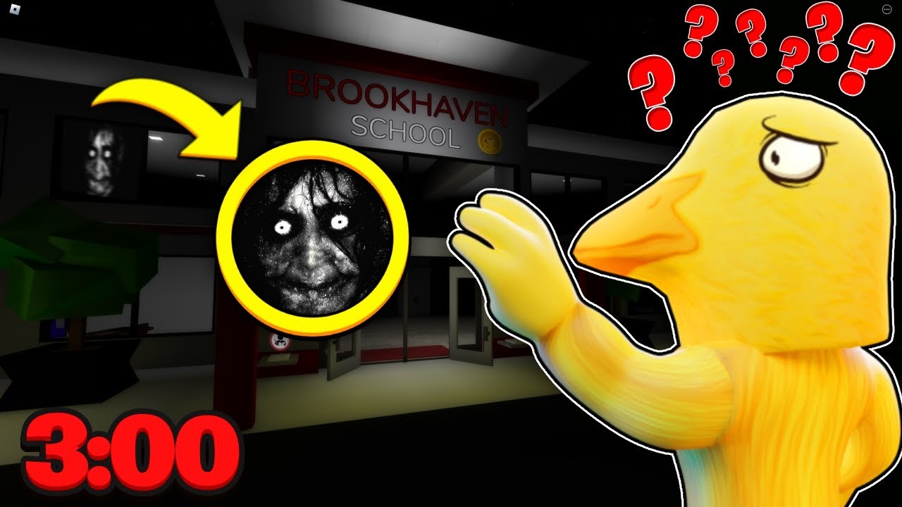 NIGDY NIE WCHODŹ do SZKOŁY na BROOKHAVEN RP o 3 W NOCY!