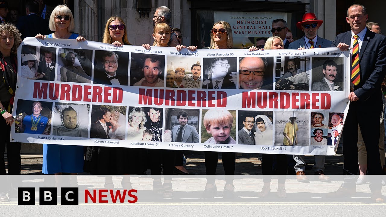 Victims of hepatitis and HIV infected blood scandal speak on 'damning' report | BBC News