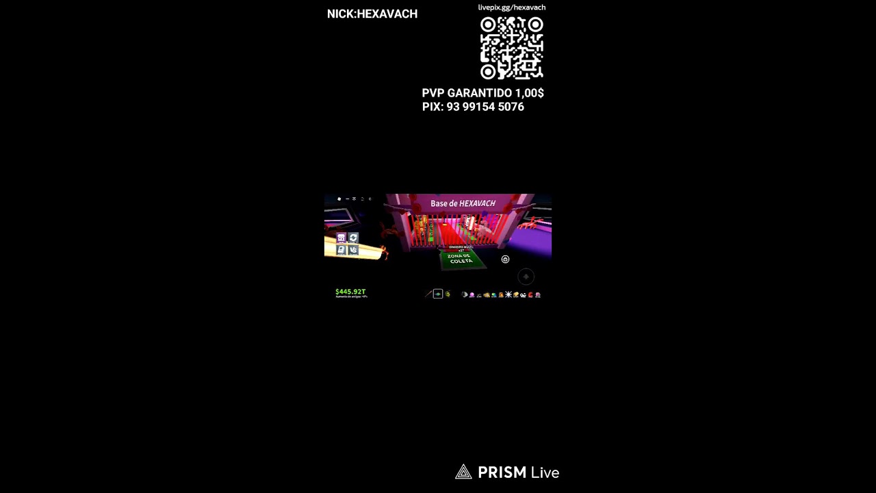 HEXAVACH VS BRAINROT AOVIVO 🔴 E VENDAS