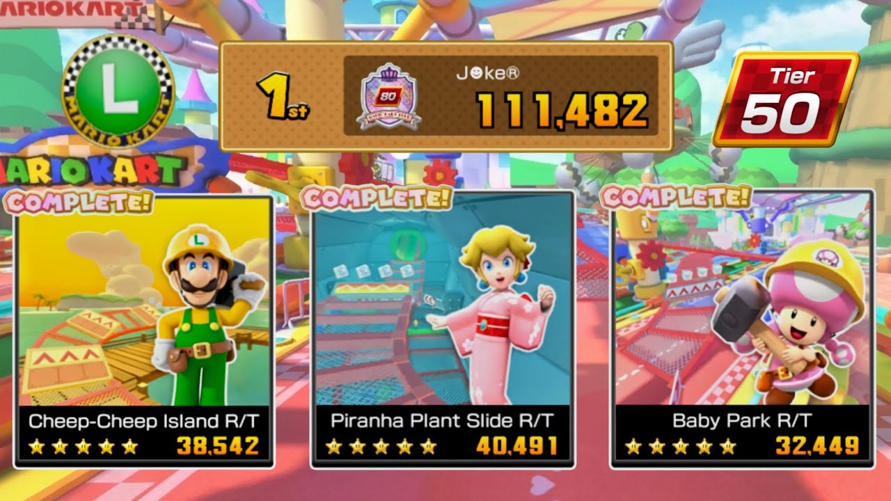 Mario Kart Tour - New Year's Tour (2026) - Ranked Cup Week 2 - (F2P)