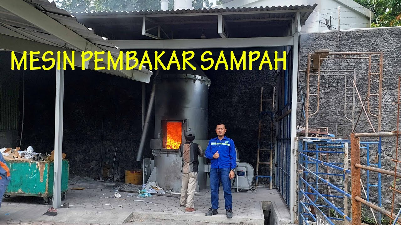 [WOW] MESIN PEMBAKAR SAMPAH INCINERATOR