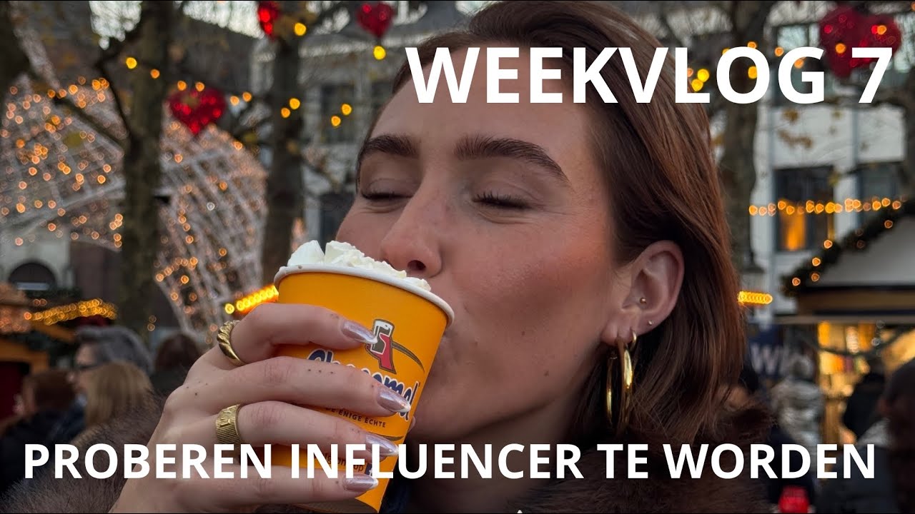 WEEK 7 | proberen om influencers te worden