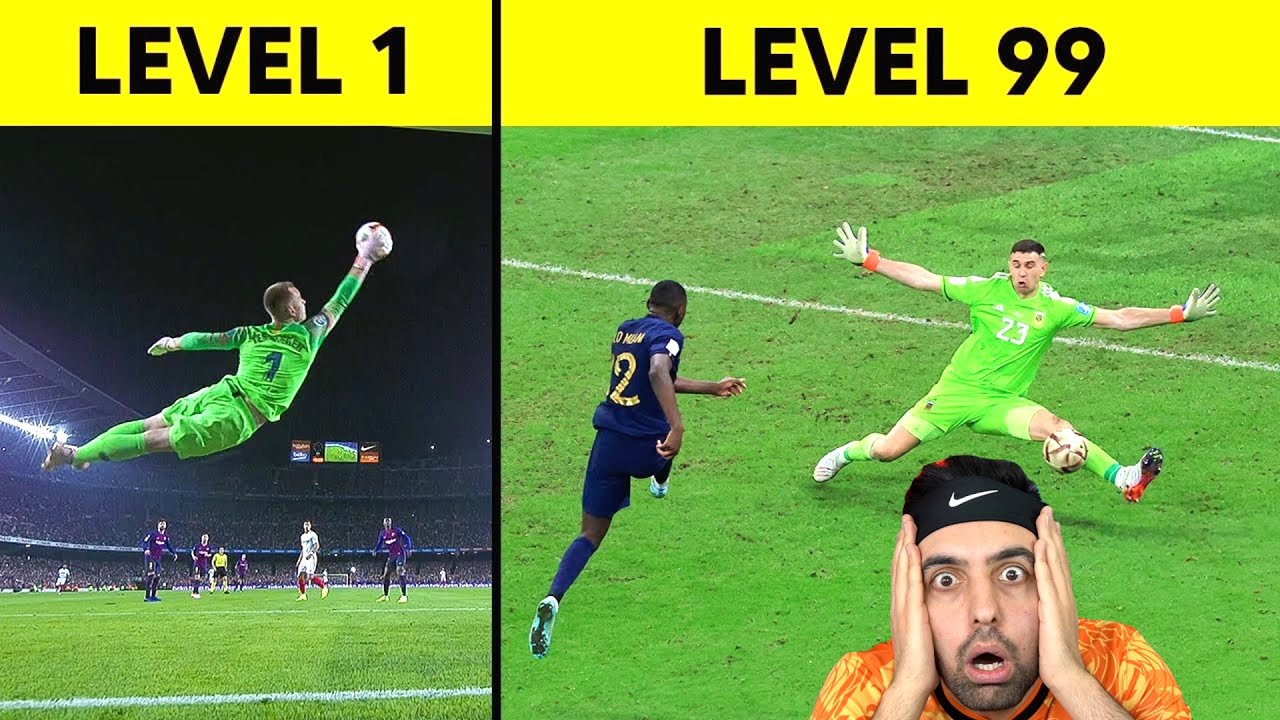 LEVEL 1 DEN LEVEL 100 E KADAR DÜNYANIN EN İYİ KALECİ KURTARIŞLARI !