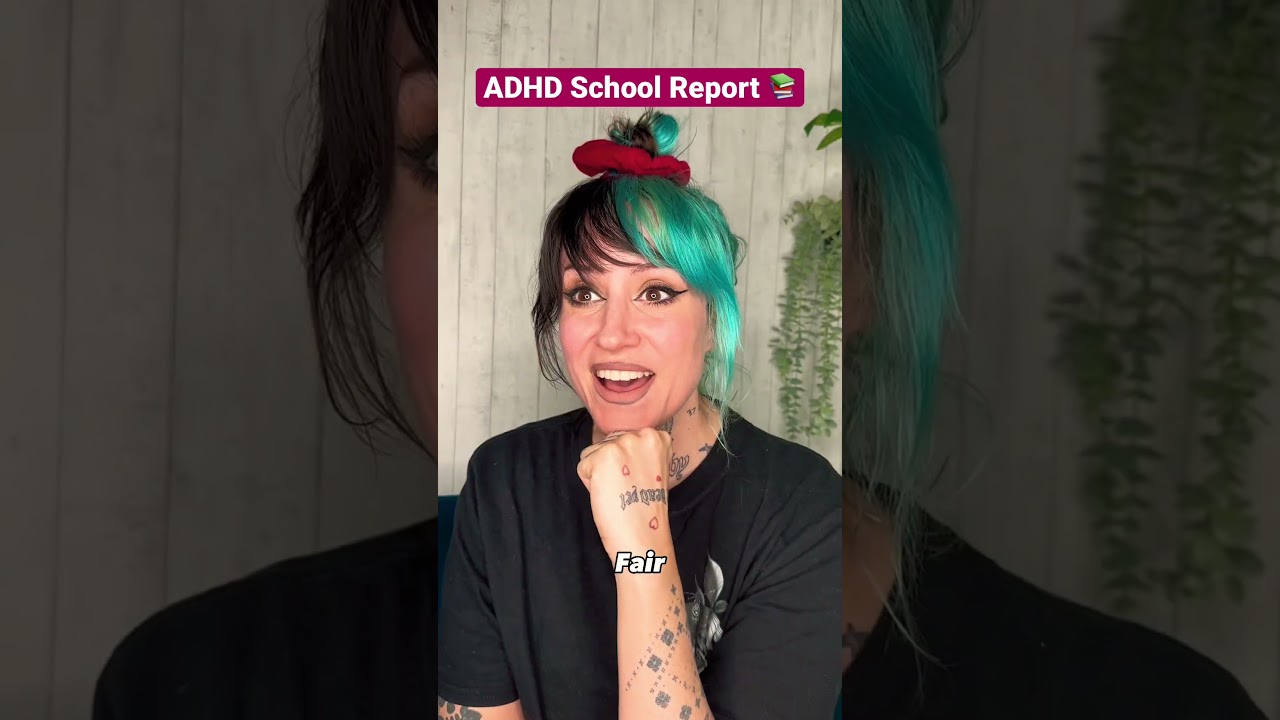 ADHD school report 