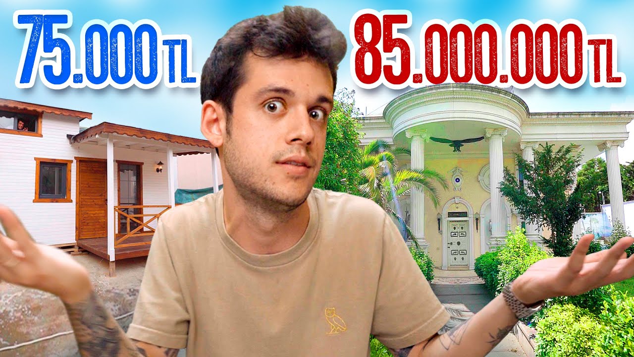 SATILIK 75.000TL EV vs. 86.000.000 TL EV! (#SonradanG&ouml;rme)
