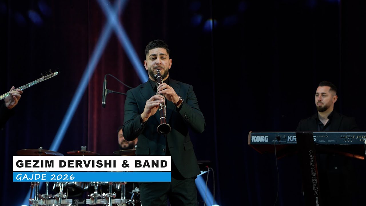 Gezim Dervishi & Band - Gajde 2026 (Video 4K)