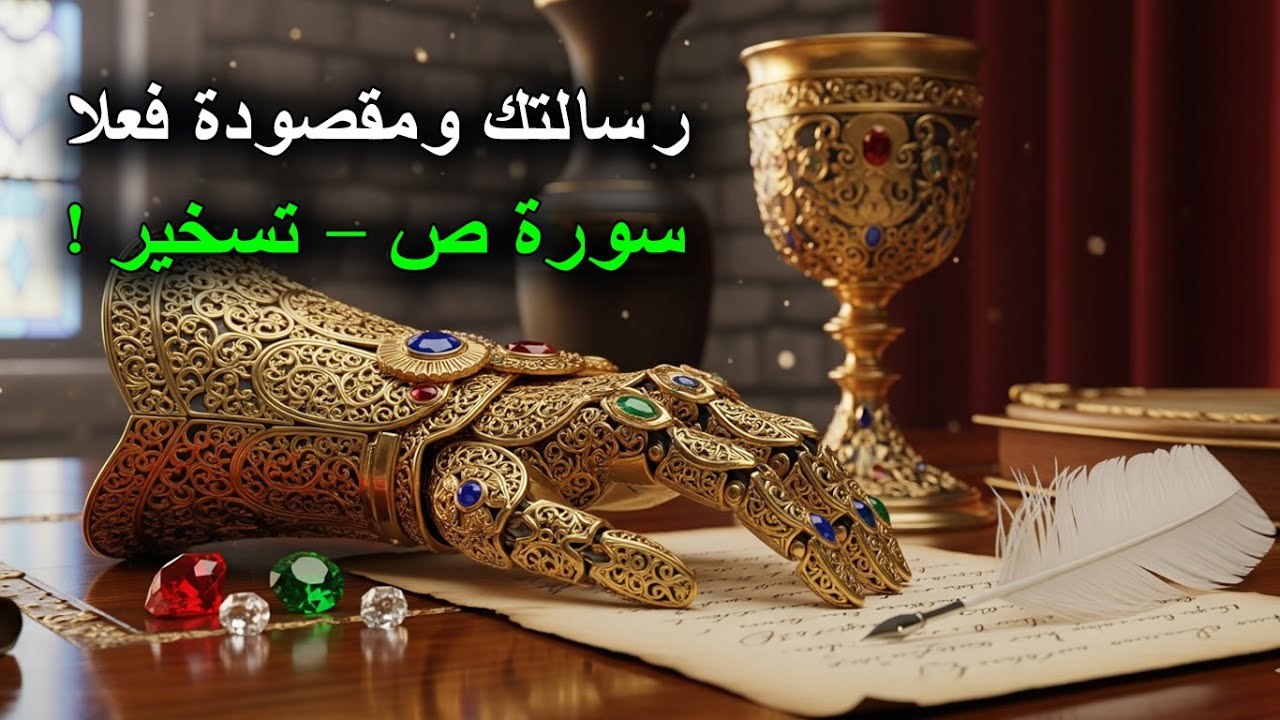 رسالتك الآن أيها الروحاني اذا تظهر لك سورة ص = تسخير لهذه الفترة تحديدًا✨⭐