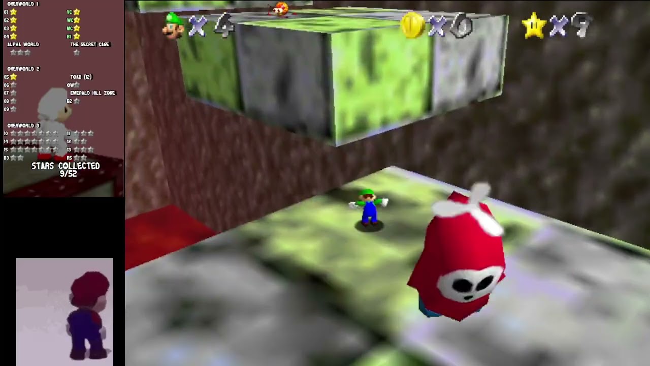 SM64 Luigi's Ghostly Adventure - C6: Blackout Ghoul Cave
