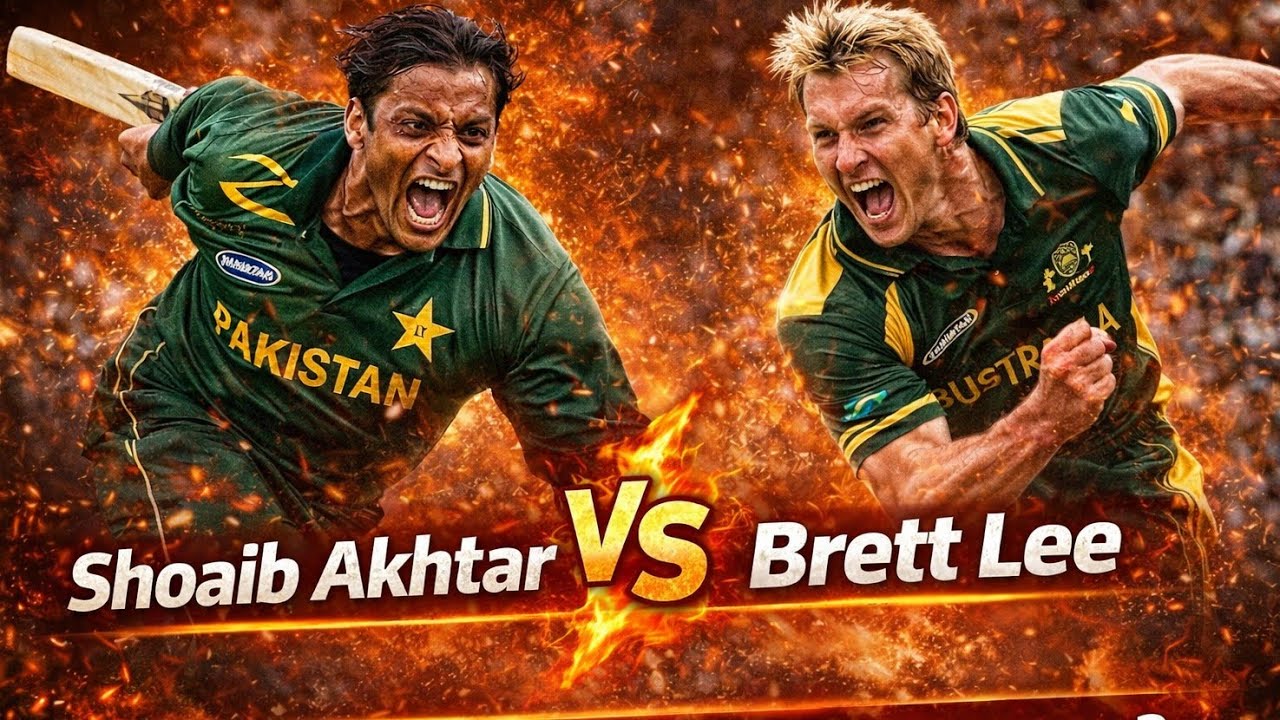 Shoaib Akhtar vs Brett Lee 🔥 | Fastest Bowler in Cricket History? | Speed Battle