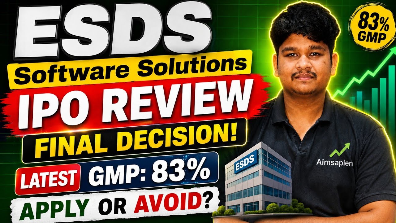 ESDS Software Solutions Ltd IPO Review | Latest GMP | Apply or Avoid | Aimsapien 