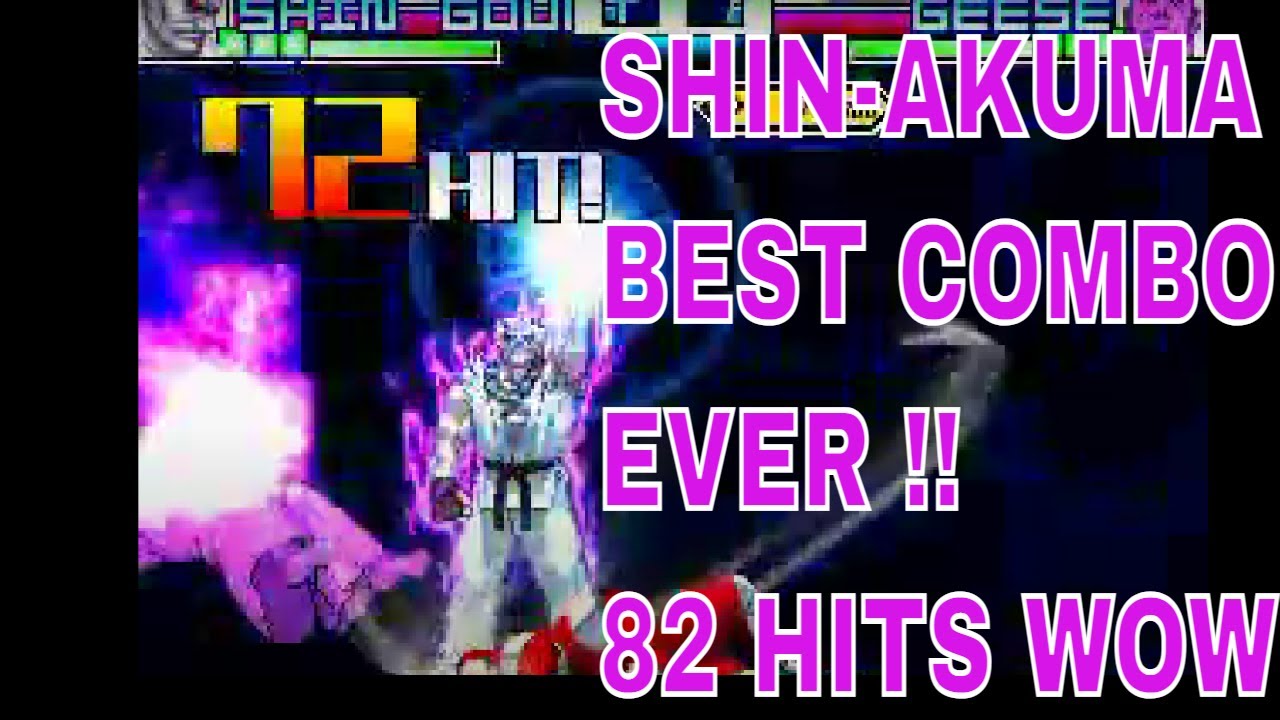 DREAM FIGHTER | AKUMA'S BEST COMBO EVER!!!  Shin Gouki Combo(Me) 82 Hit Combo !