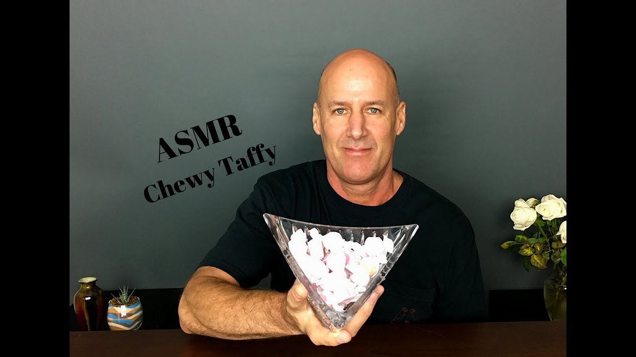 ASMR Eating Chewy Taffy~Soft Spoken