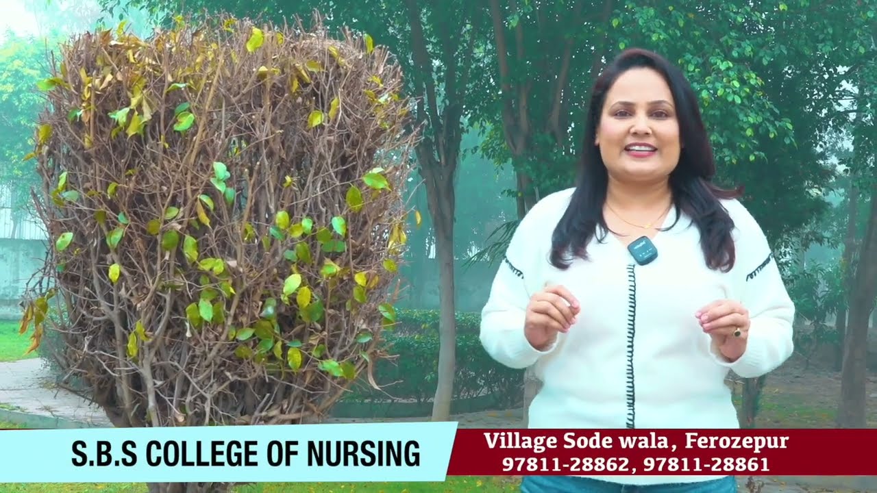 SBS Nursing College ll Best College In Ferozepur ll Sair Punjab Di