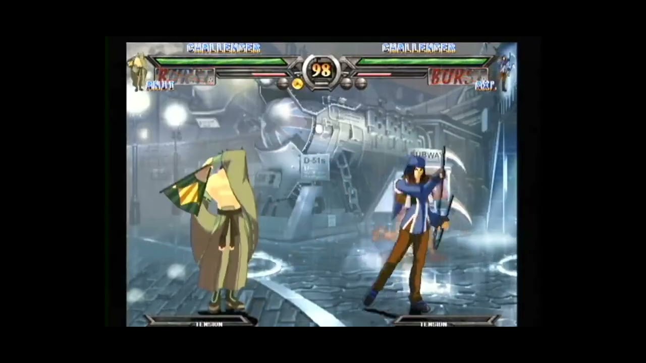 全宇宙eスポーツ協会認定　GUILTY GEAR #reload 青リロ地球代表決定大会　予選抜粋　男魂(めんそ　ax)VSこーせー(an)