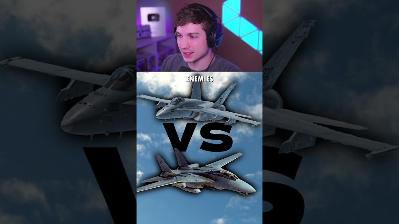 F-14 Tomcat против F-18 Hornet