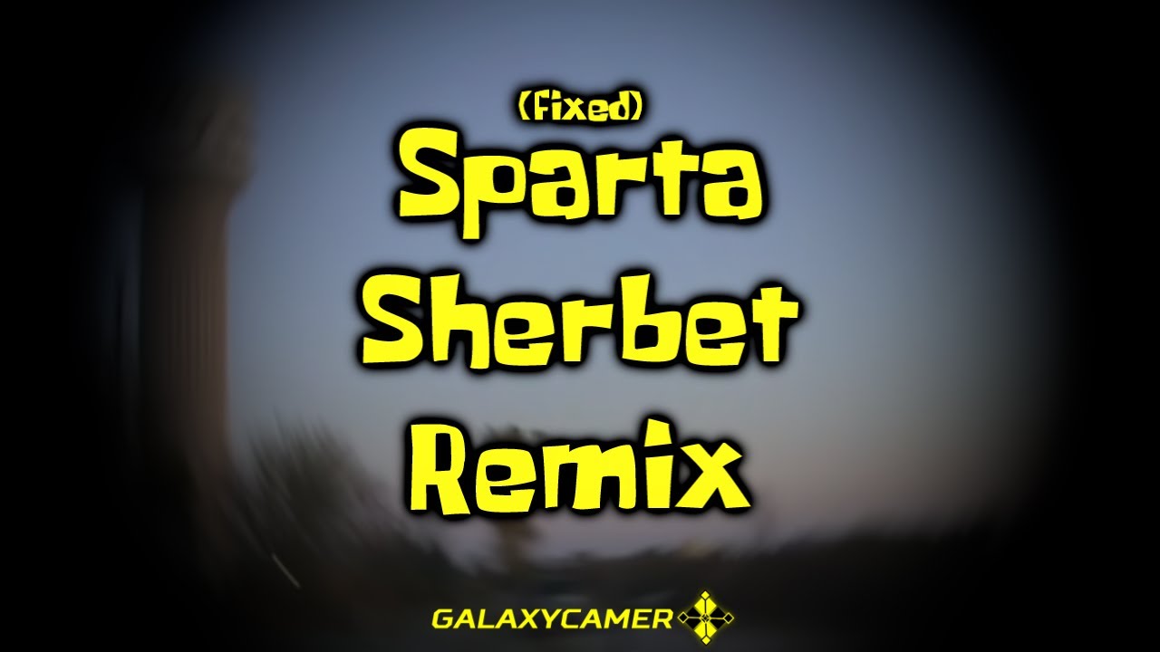Sparta Remix - The Best Day Ever over water towers collapsing Has A Sparta Sherbet Remix (fixed)