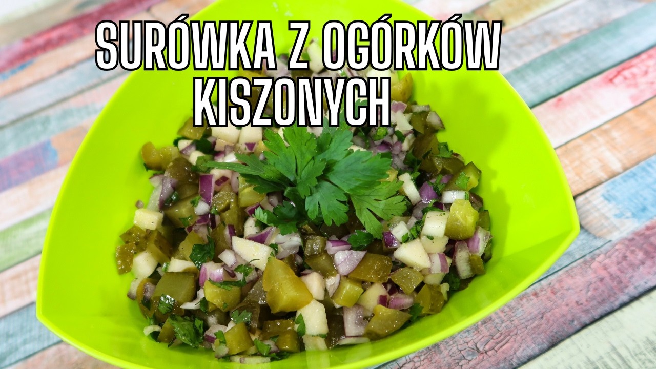 Najprostsza surówka do obiadu – każdy prosi o dokładkę