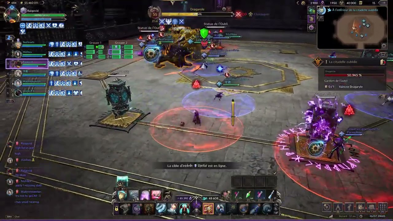 Giga DPS 4:52 Clear | Throne & Liberty | Raiqovid Fury POV | Raid Hard Mode Dragaryle