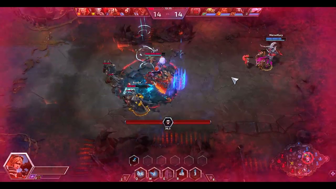 Heroes of the Storm Januray 2026 Nova Q build