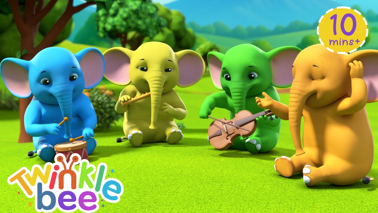 Ek Mota Hathi, Mummy Ki Roti & 5 More Rhymes | 10 Mins Hindi Rhymes for Kids | TwinkleBee