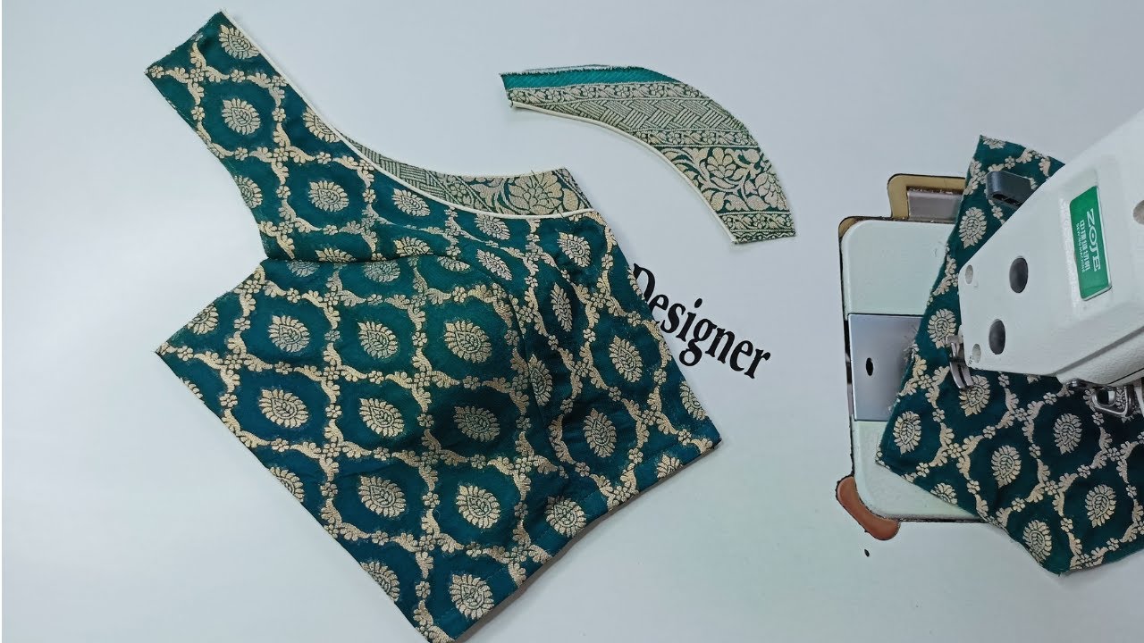 Designer Princess Cut Blouse cutting and stitching | Designer front neck Princess Cut blouse |Blouse