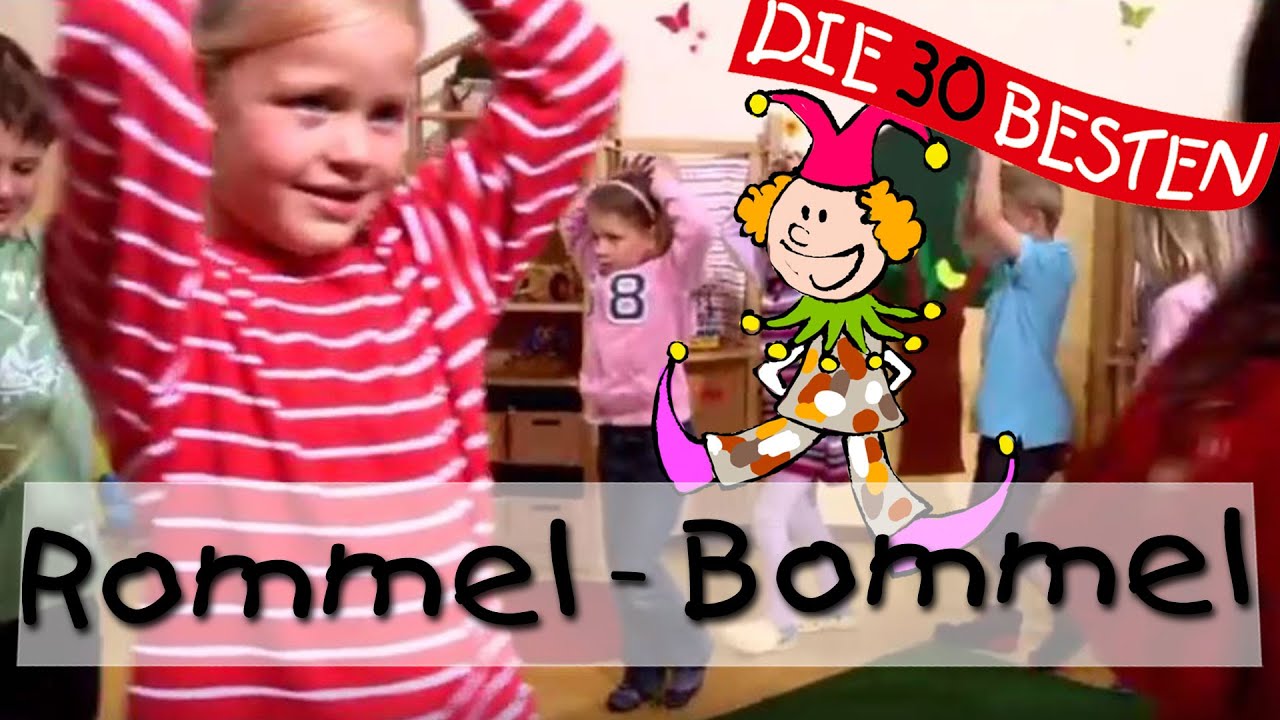 👩🏼 Rommel Bommel - Singen, Tanzen und Bewegen || Kinderlieder