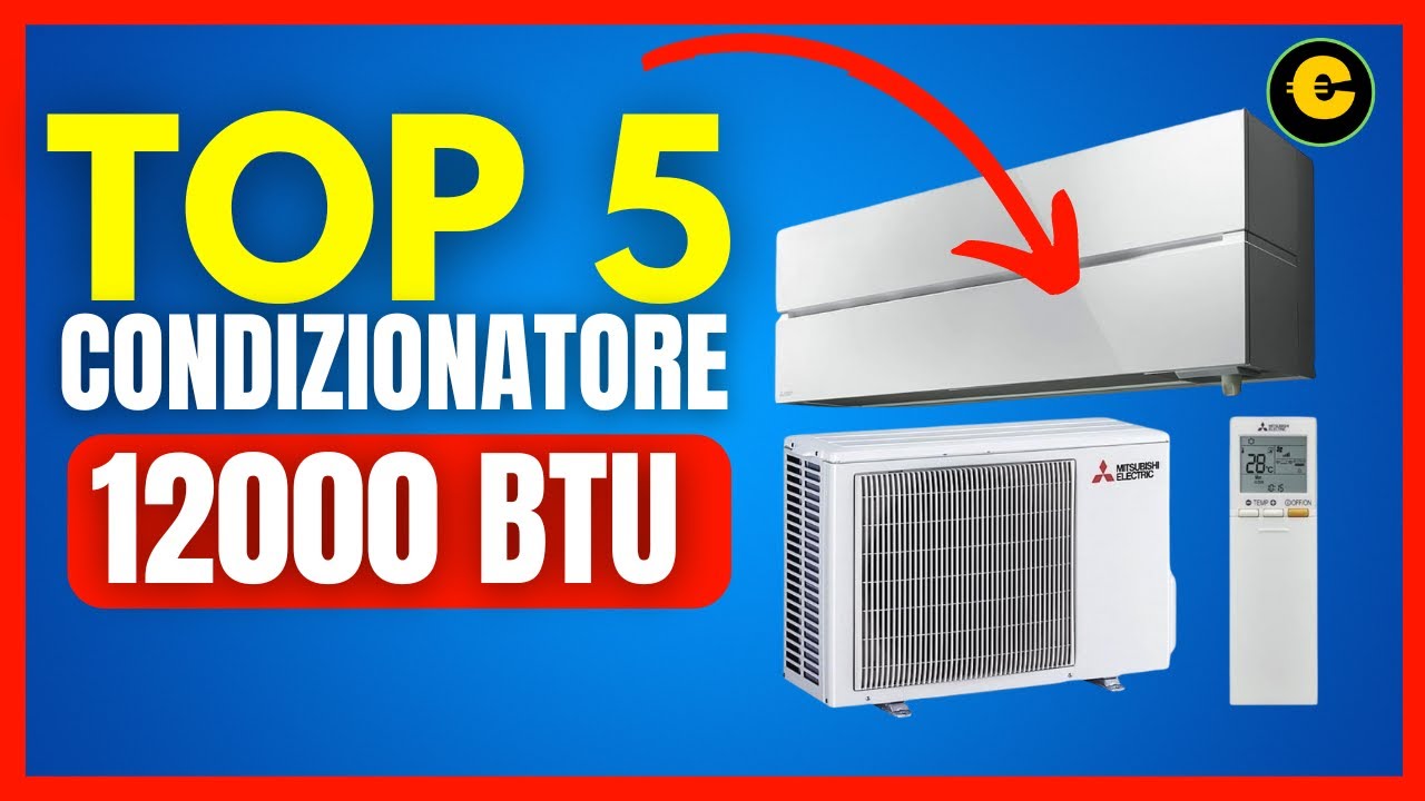 I 5 Migliori Condizionatori 12000 BTU da Acquistare Online nel 2025