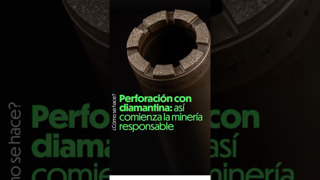 Perforaci&oacute;n con diamantina: as&iacute; comienza la miner&iacute;a responsable #miner&iacute;asinfiltros #miner&iacute;aparatodos