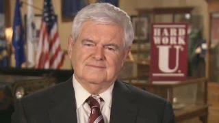 Newt Gingrich blasts Clinton's level of corruption