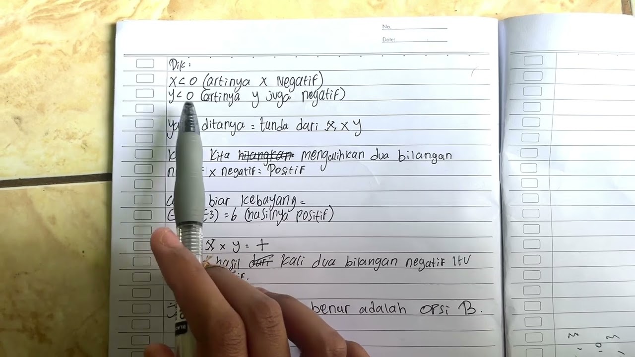 Part 1 – Pembahasan Soal Nomor 1 yang jelas dan mudah dipahami. Yuk simak! 👀✨