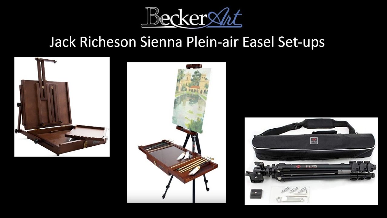 BeckerArt Review of the Sienna Jack Richeson Plein-air Easels