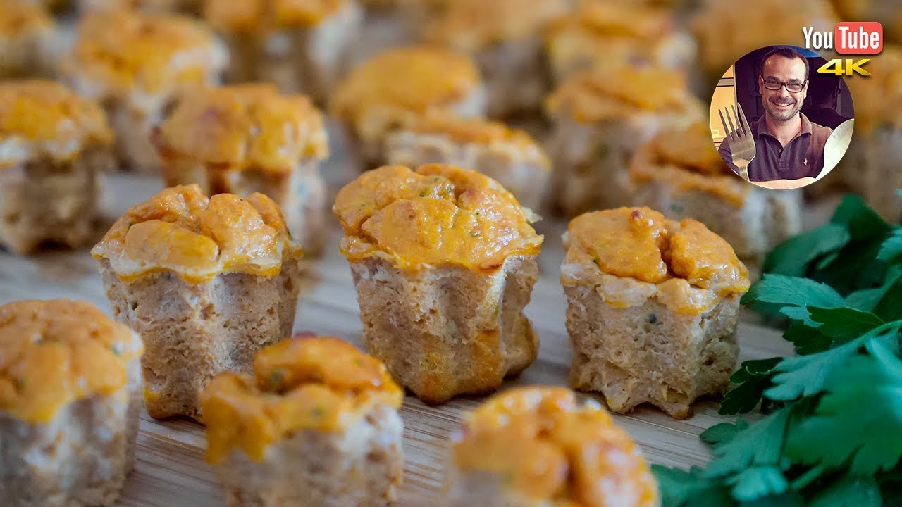 2 RECETTES de Bouchées pour 1 APÉRITIF DINATOIRE FACILE
