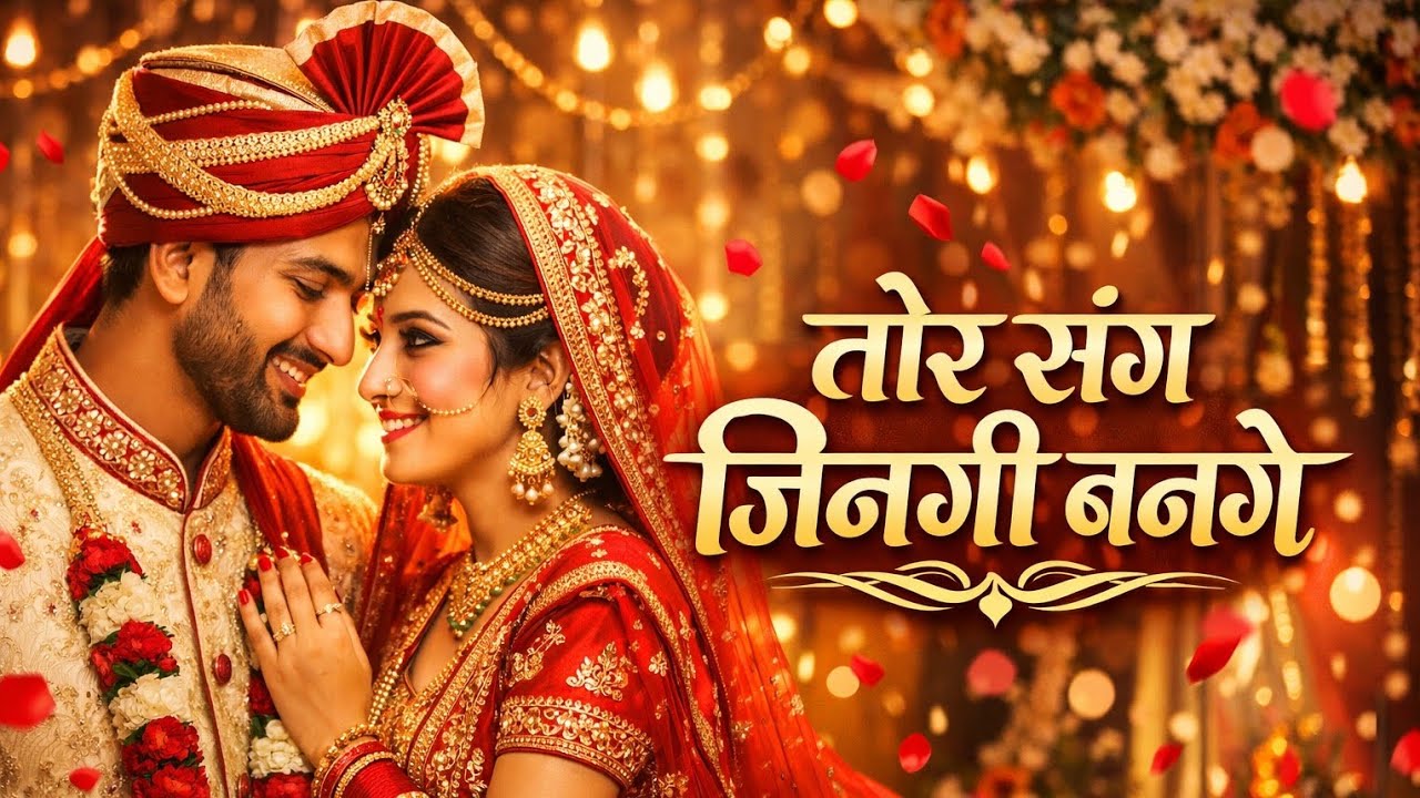 तोर संग जिनगी बनगे | Tor Sang Jingi Bange | CG Romantic Wedding Song | New Chhattisgarhi Love Song 