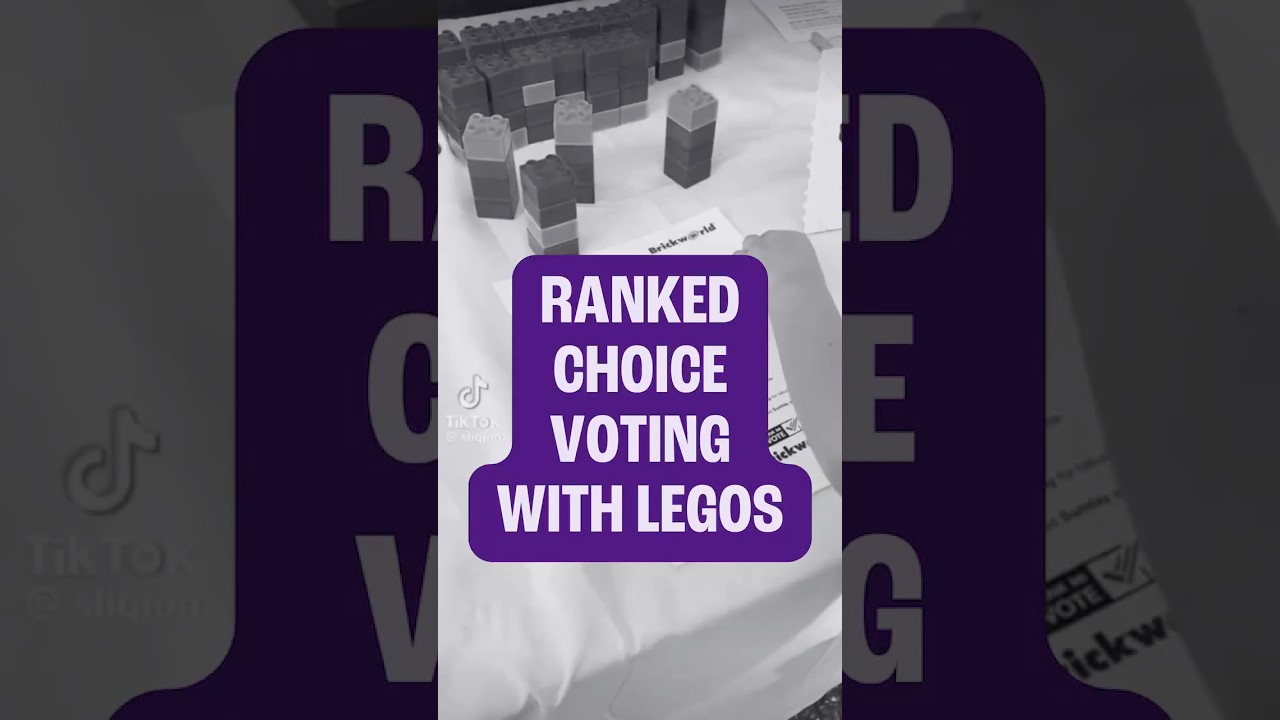 Ranked Choice Voting With Legos