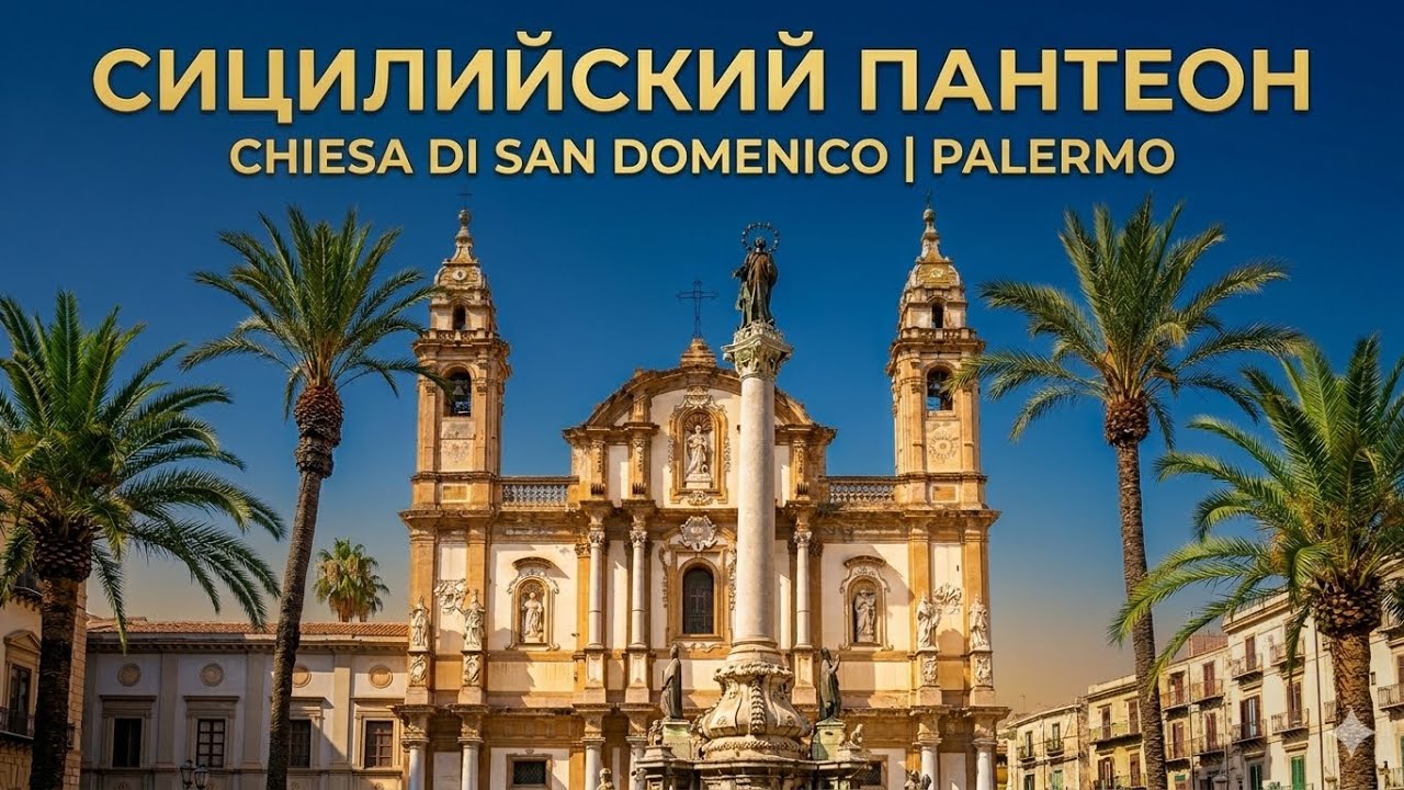 Палермо Сицилийский пантеон Palermo Chiesa di San Domenico