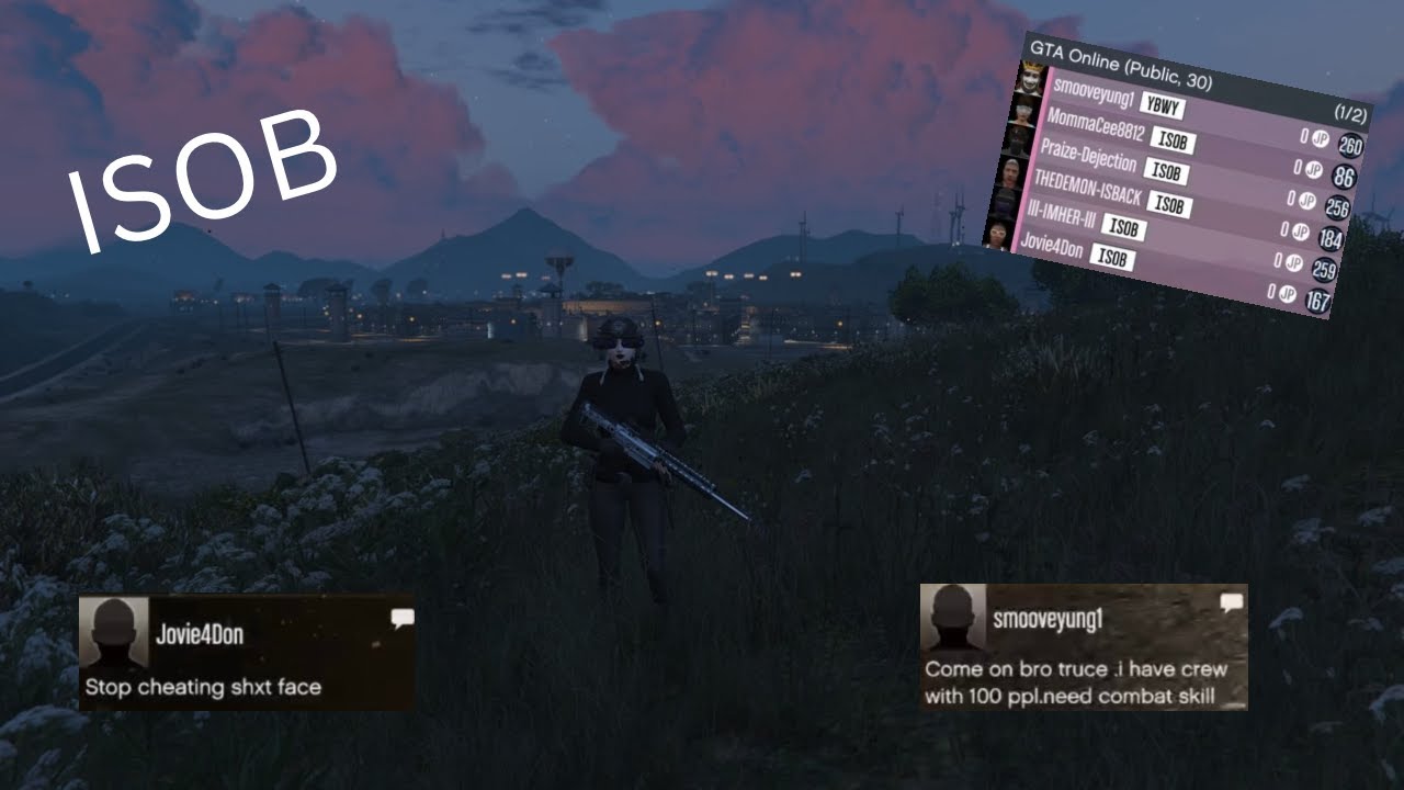 Making ISOB sob - GTA Online