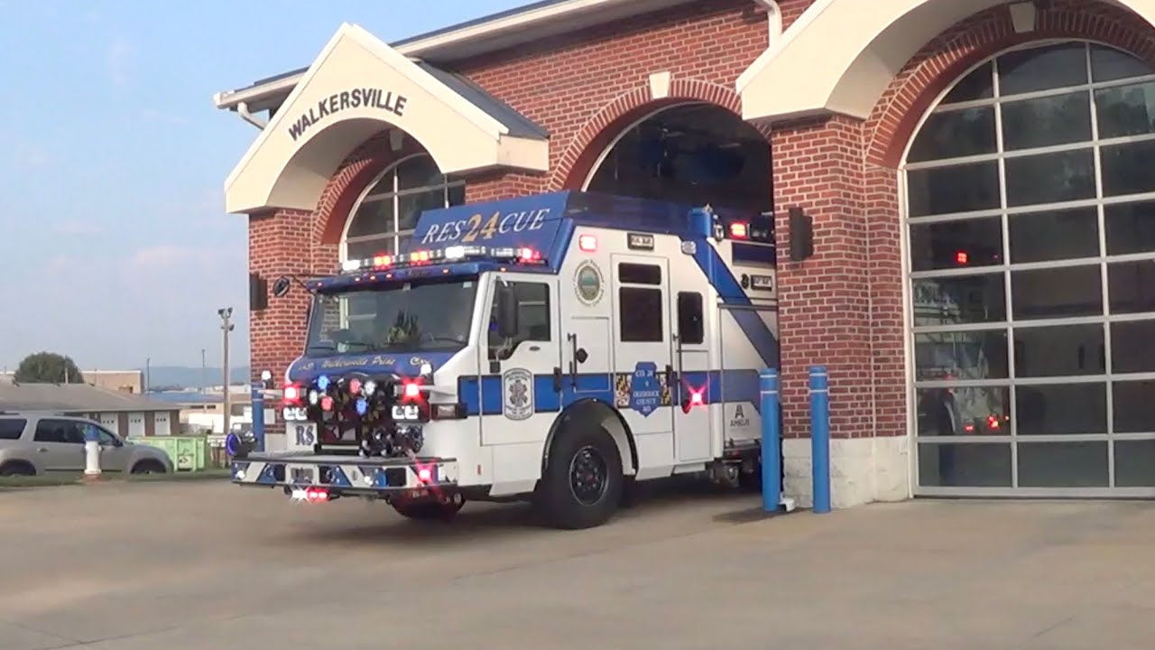 Walkersville NEW Rescue 24 Responding