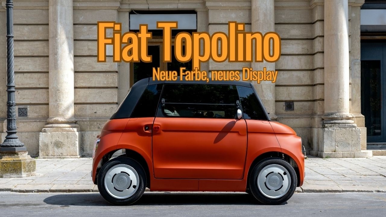 Frühling für den Fiat Topolino: Neue Farbe und modernisiertes Display