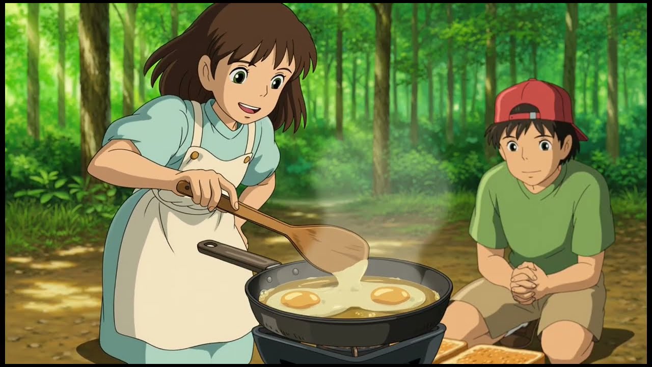 A Peaceful Camping Day | Calm Animated Story