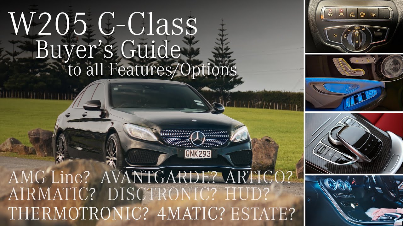 C-CLASS (W205) DETAILED BUYERS GUIDE (ALL FEATURES!!!)