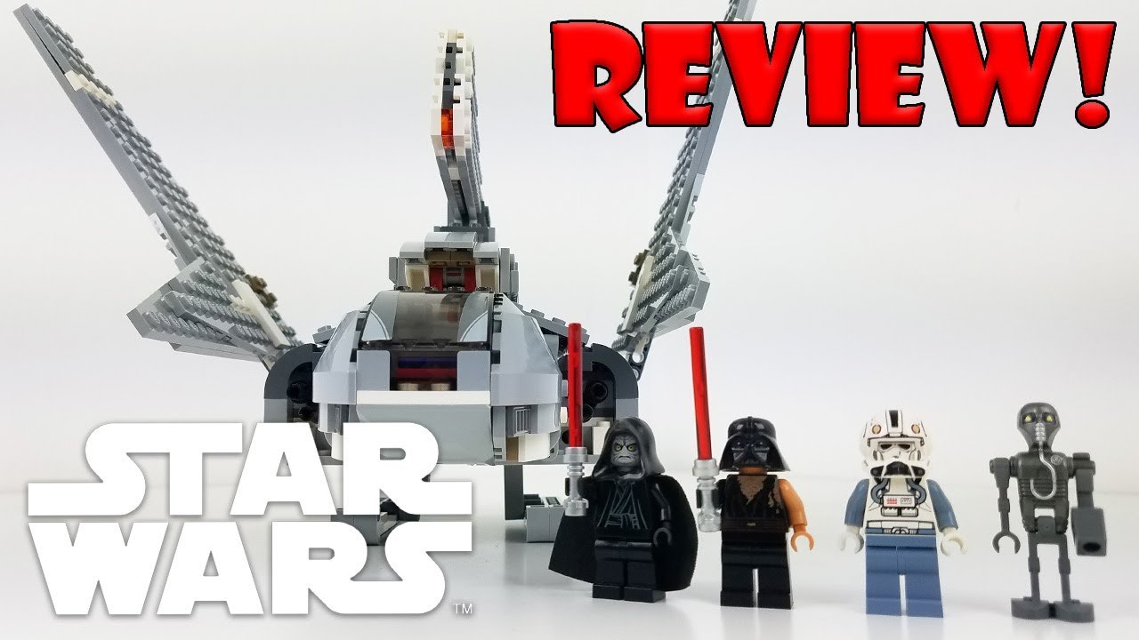 LEGO Star Wars Review: 8096 Emperor Palpatine's Shuttle (2010 Set)