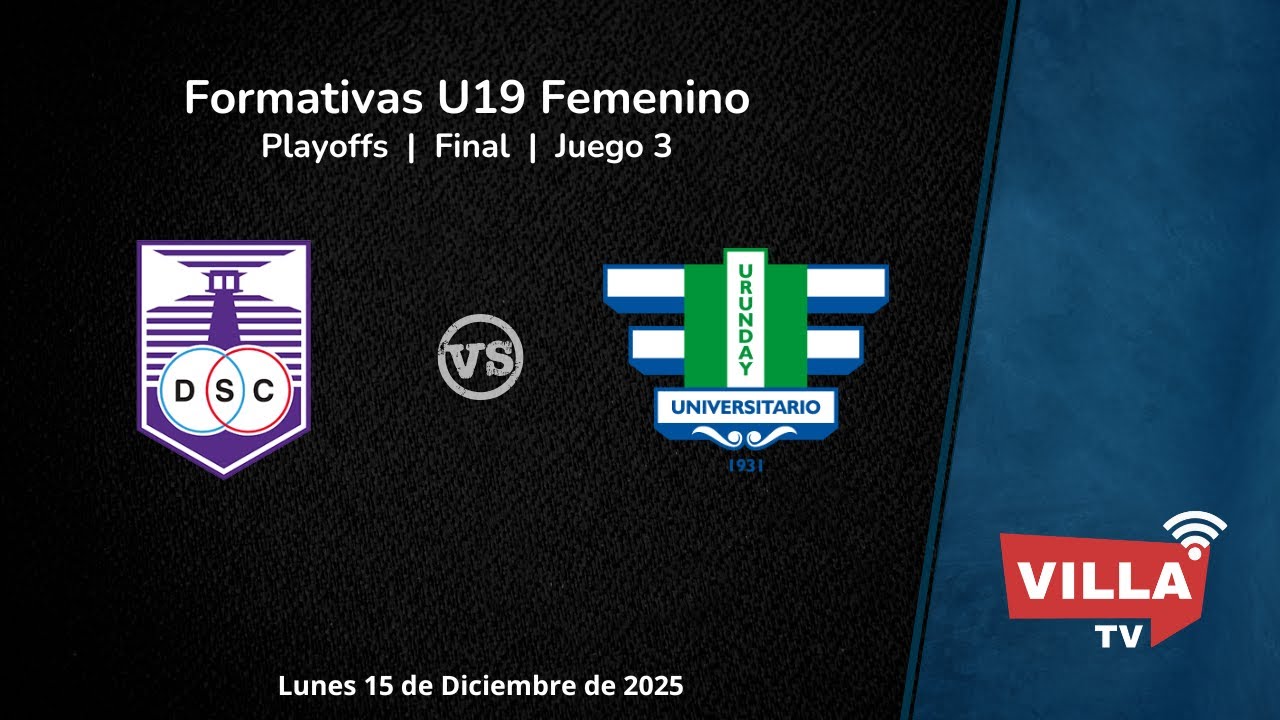 Defensor Sporting - Urunday Universitario  | Formativas U19 Femenino | Final | Juego 3