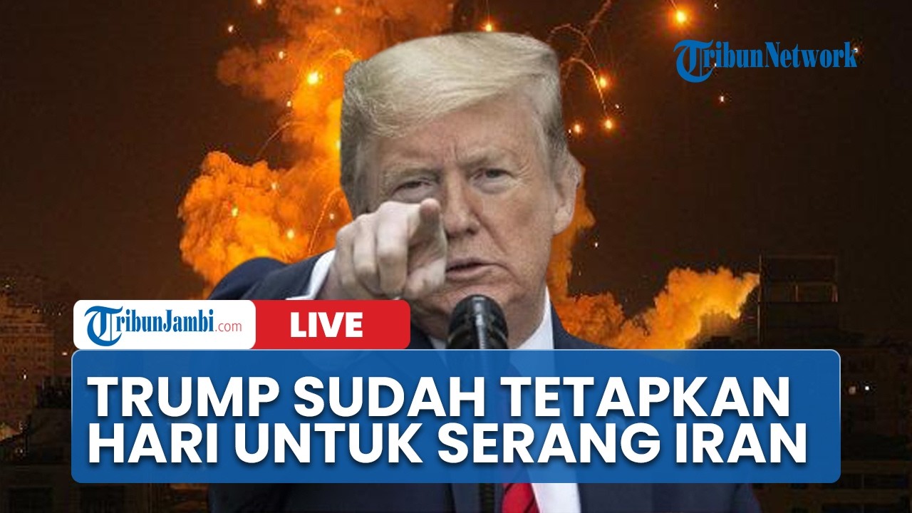 🔴Trump Telah Tetapkan Hari untuk Serang Iran, Perang Dimulai